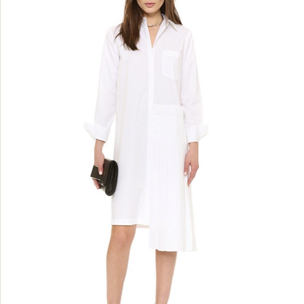 DKNY white dress